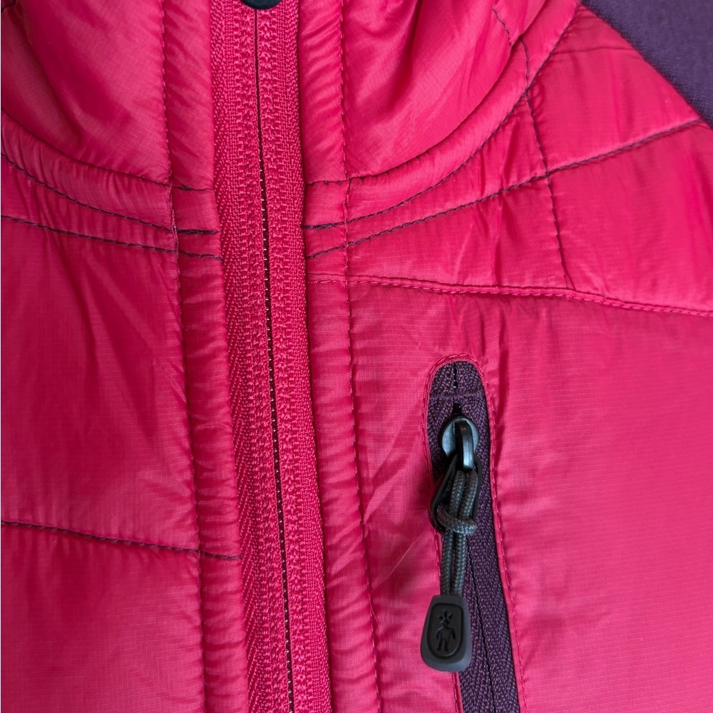 Smartwool PhD Wool Jacket Smartloft Divide Pink M… - image 7